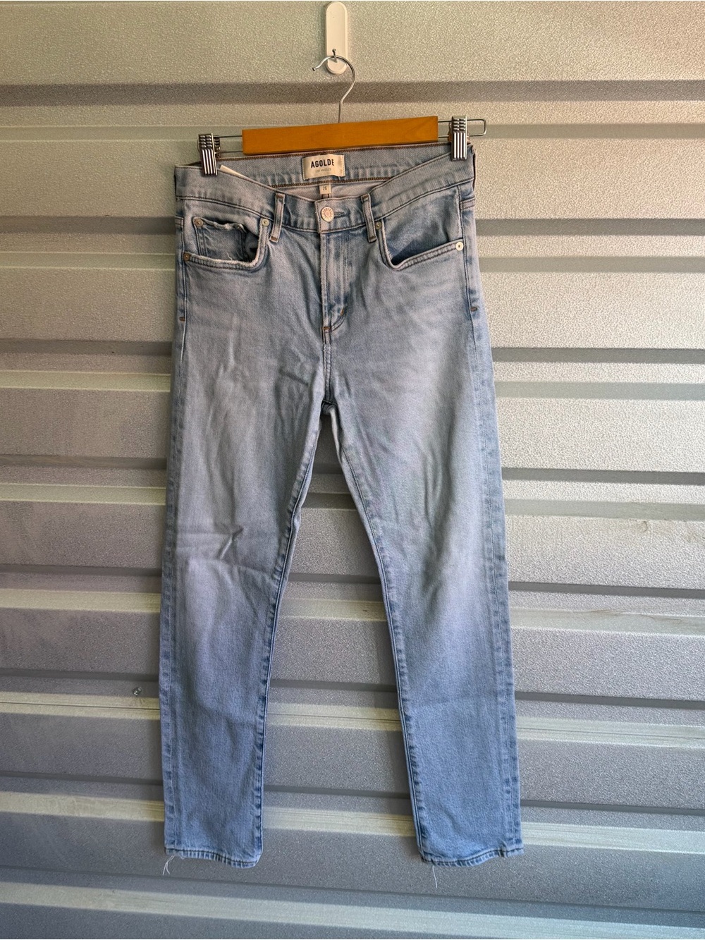 Agolde Toni light wash Jean